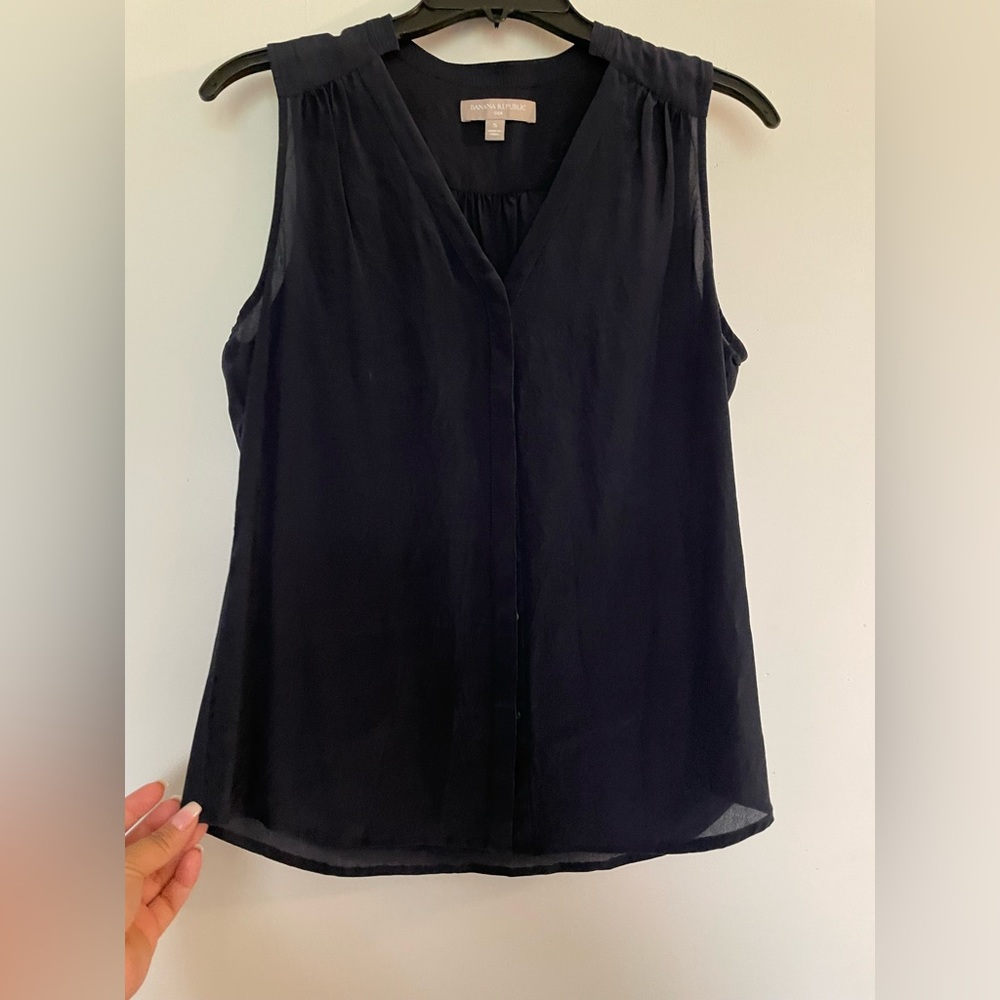 Banana Republic Silk Blouse Tank